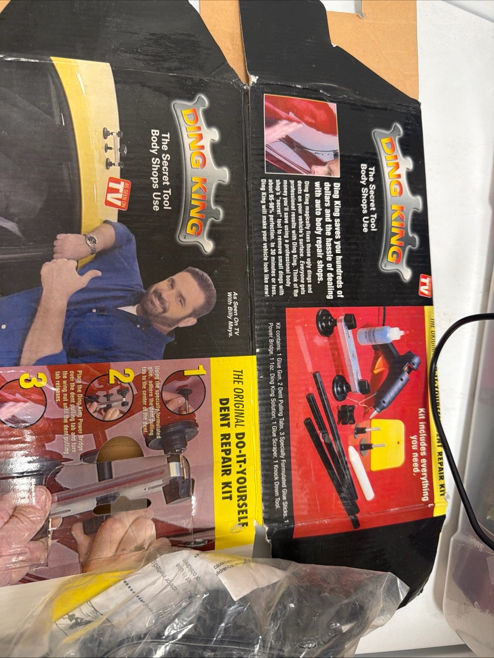 Ding King Do It Yourself Dent Repair Kit Dent Remover Billy Mays Seen On TV D1
